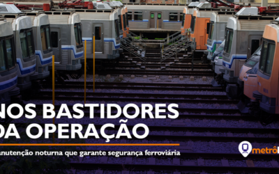 Nos bastidores da operação: manutenção noturna que garante segurança ferroviária