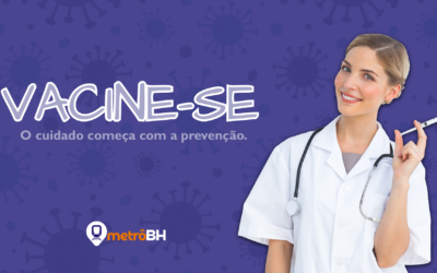 Metrô BH amplia vacinação contra a gripe amanhã 10/06 na Estação Carlos Prates