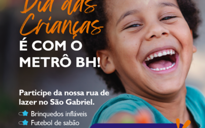 Metrô BH prepara programação especial para o Dia das Crianças