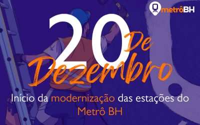 Metrô BH inicia modernização das estações da Linha 1